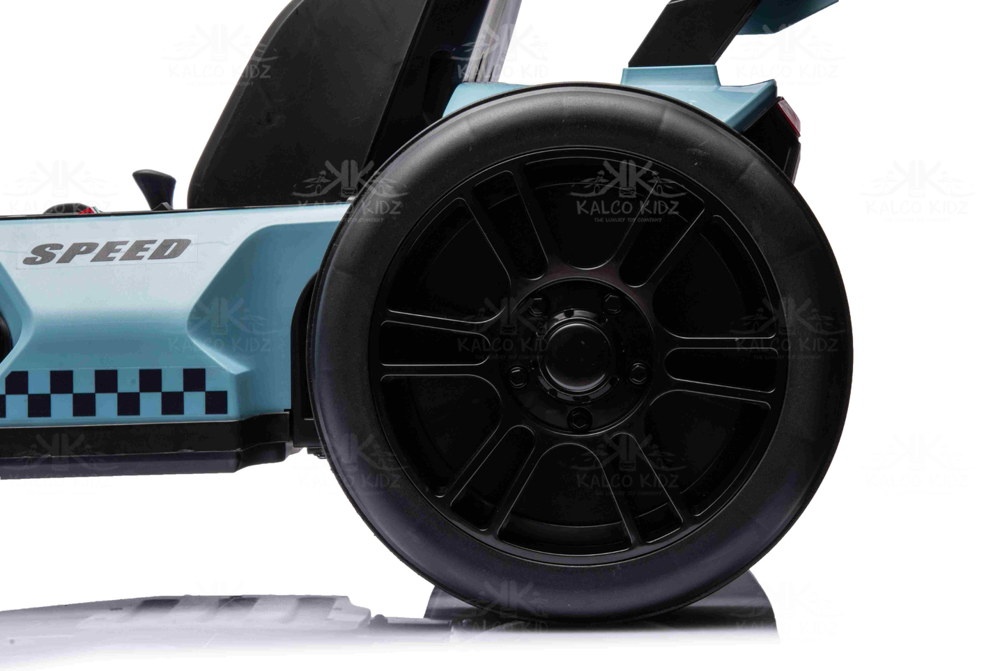 DRIFT GO KART - Blue | 24V | Bluetooth Audio | Adjustable Seat