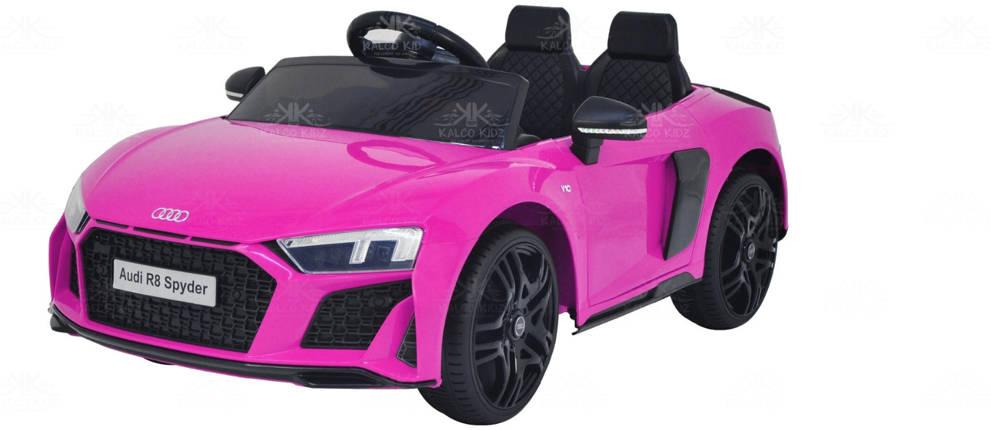 AUDI R8 - Pink | 12V | Dual 20W | Parental RC