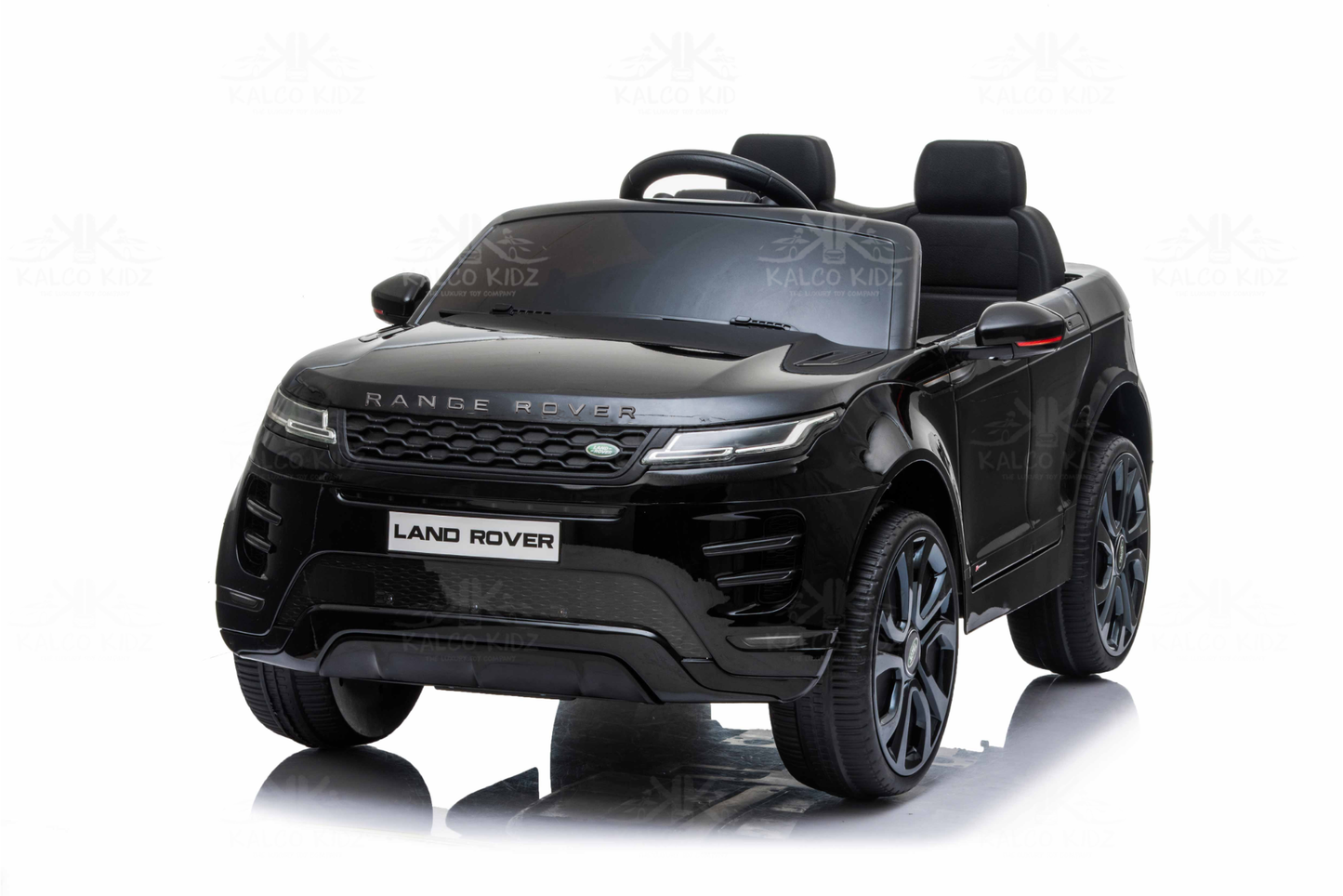 RANGE ROVER EVOQUE - Black | 12V | Leather Seat | EVA Wheels | RC
