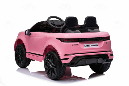 RANGE ROVER EVOQUE - Pink | 12V | Leather Seat | EVA Wheels | RC