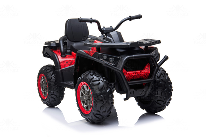 XMX QUAD BIKE ATV - Spider Red | 24V | Leather Seat | EVA Wheels