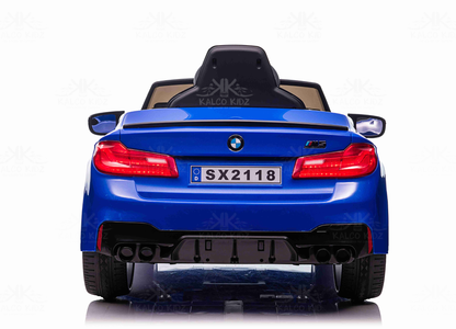 BMW M5 DRIFT - Blue | 24V | Leather Seat | EVA Wheel | High Power | RC