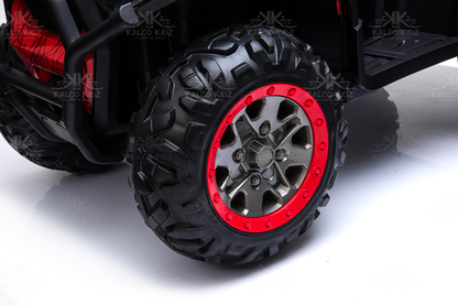 XMX QUAD BIKE ATV - Spider Red | 24V | Leather Seat | EVA Wheels
