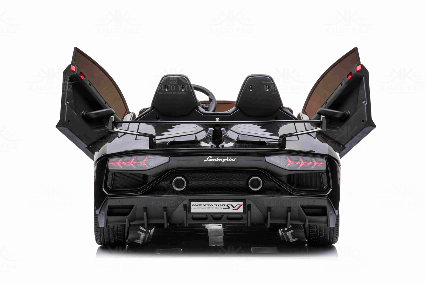 LAMBORGHINI SVJ DRIFT - Black | 24V | High Power | Leather Seat | RC