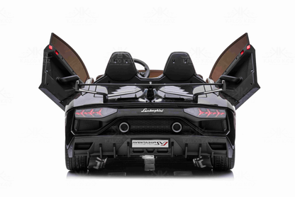 LAMBORGHINI SVJ DRIFT - Black | 24V | High Power | Leather Seat | RC