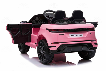 RANGE ROVER EVOQUE - Pink | 12V | Leather Seat | EVA Wheels | RC