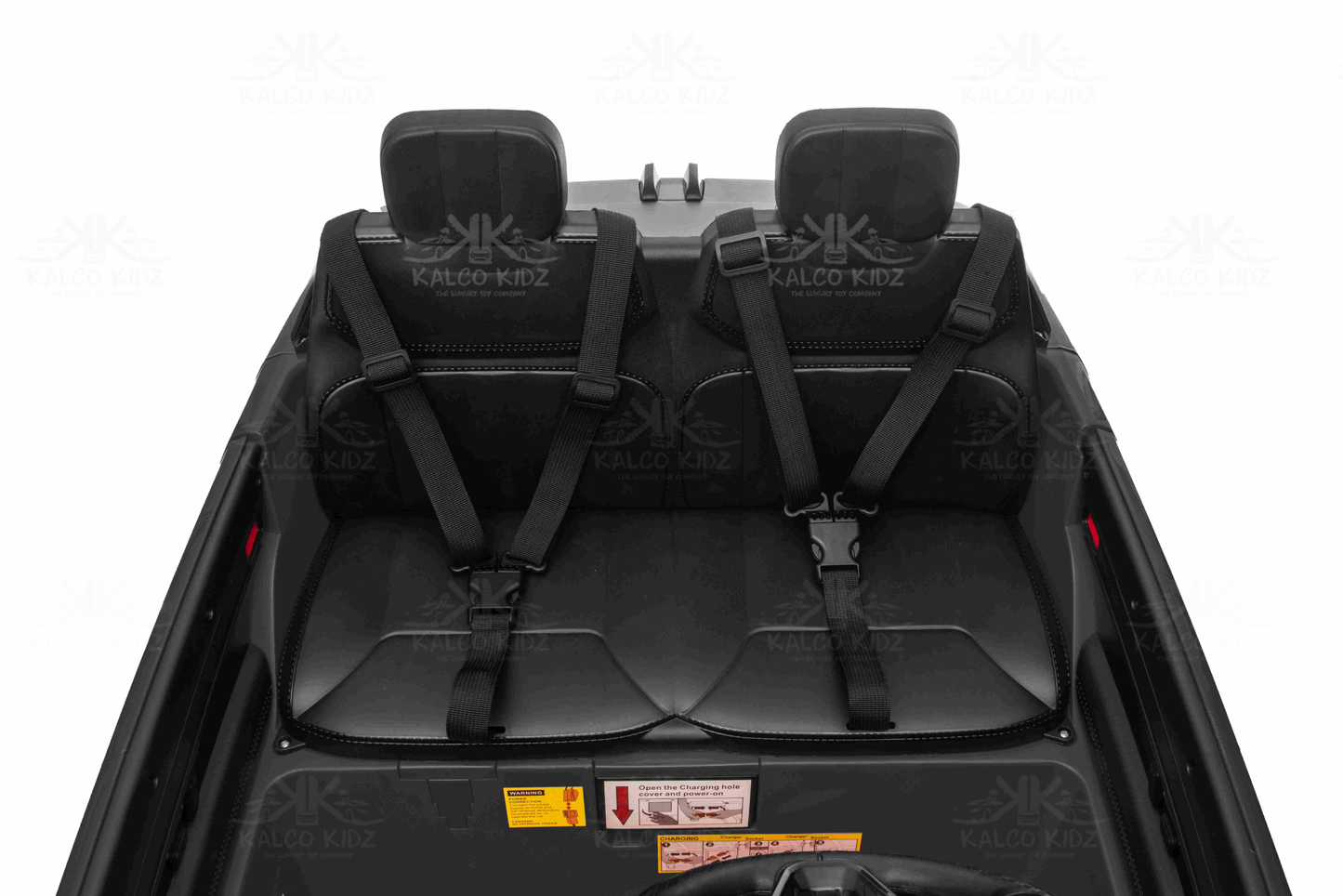 RANGE ROVER SPORT - Black | 24V | 2 Seater | Leather Seat | EVA Wheels | RC