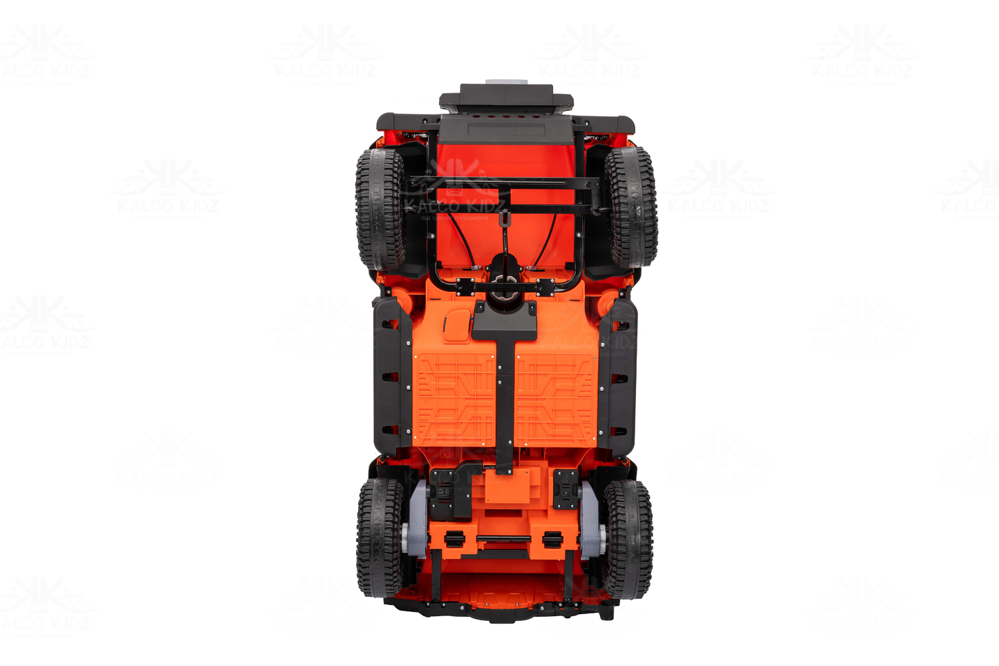 LAND ROVER DEFENDER - Orange | 12V | Leather Seat | EVA Wheels | RC