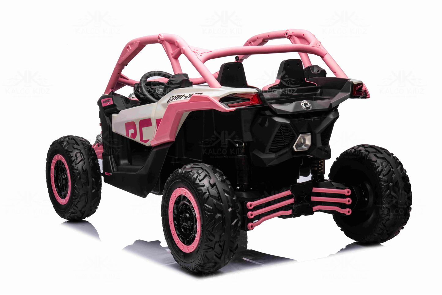 CanAm MAVERICK UTV - Pink | 48V | 2 Seater | Leather Seat | EVA Wheel | RC