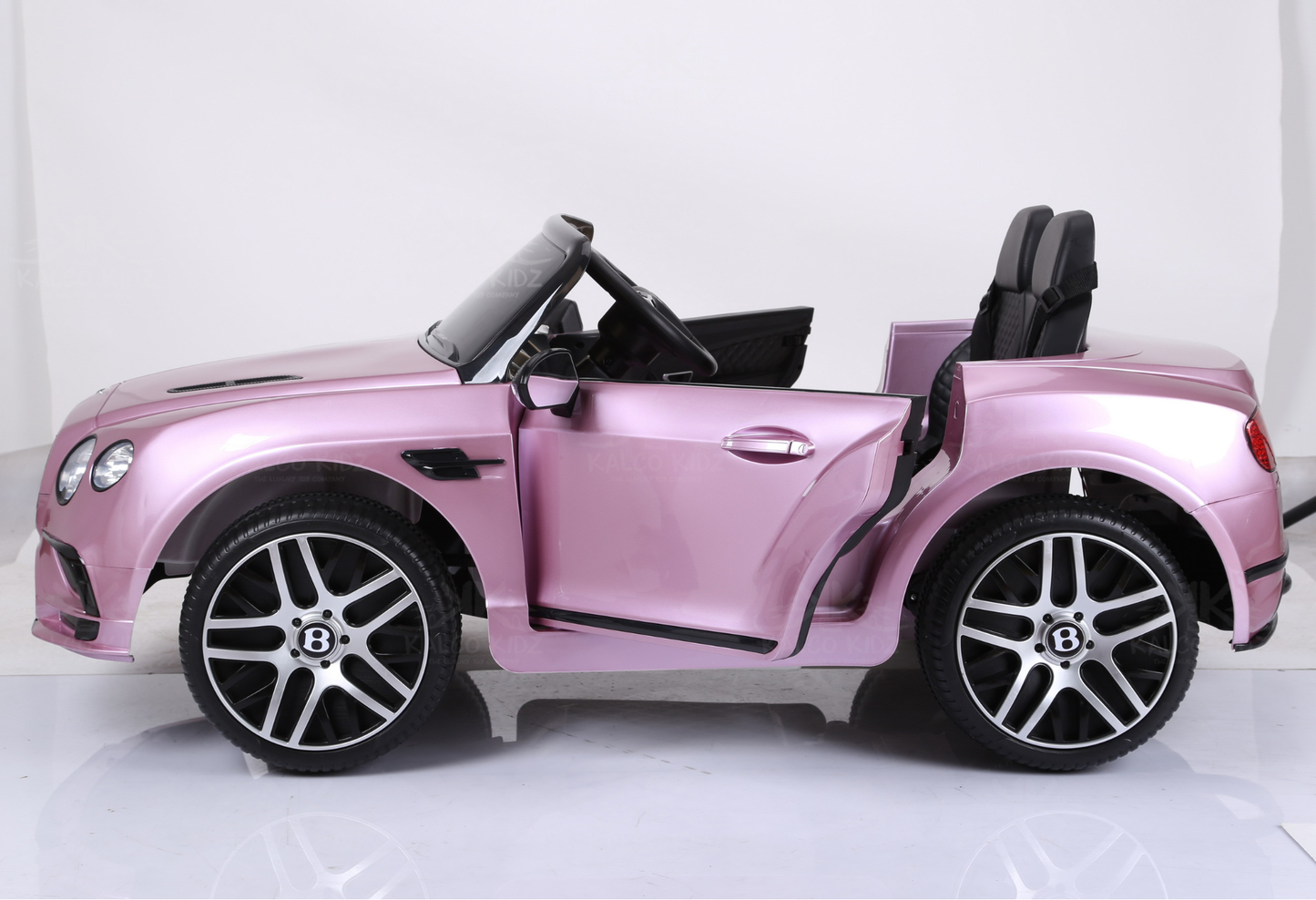 BENTELEY SUPERSPORTS - Paint Pink | 12V | Leather Seat | EVA Wheels