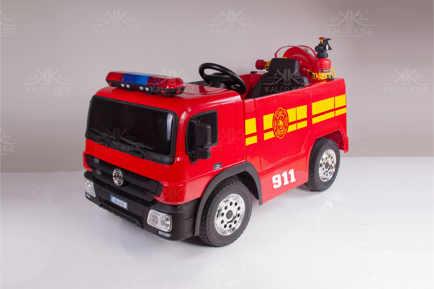 FIRE ENGINE TRUCK | 12V | Electric Ride on Fire Engine | Parental RC