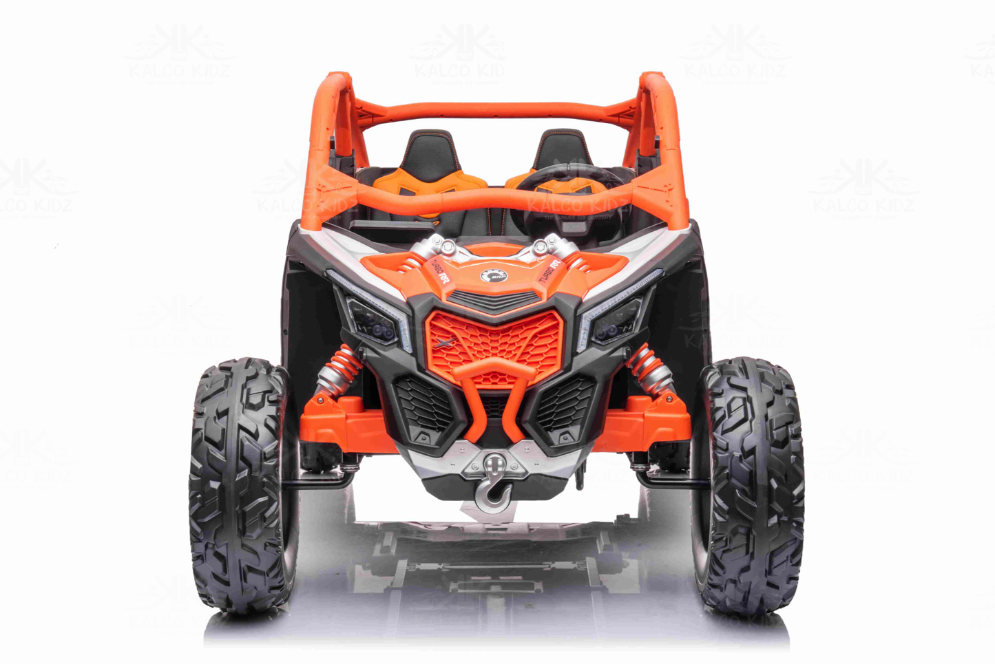 CanAm MAVERICK UTV - Orange | 48V | 2 Seater | Leather Seat | EVA Wheel | RC