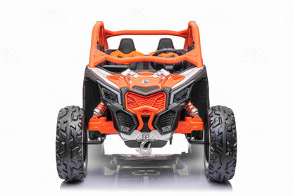 CanAm MAVERICK UTV - Orange | 48V | 2 Seater | Leather Seat | EVA Wheel | RC