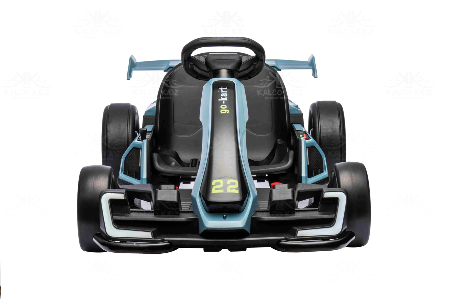 DRIFT GO KART - Blue | 24V | Bluetooth Audio | Adjustable Seat