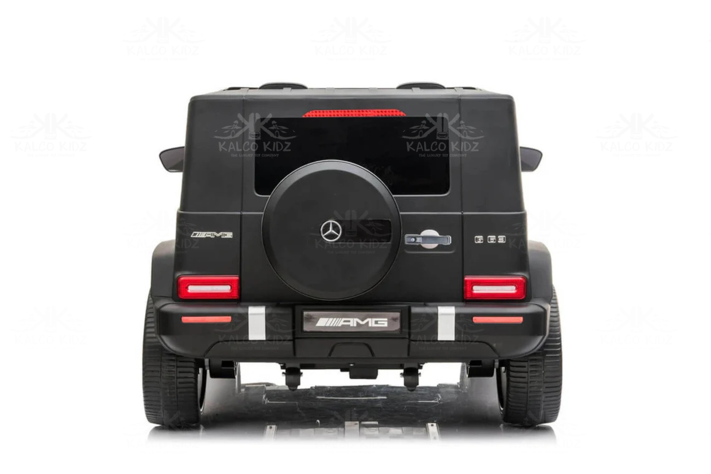MERCEDES G63 AMG - Matte Black | 24V | 2 Seater | MP4 | Leather Seat | EVA Wheels | RC