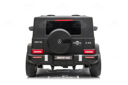 MERCEDES G63 AMG - Matte Black | 24V | 2 Seater | MP4 | Leather Seat | EVA Wheels | RC