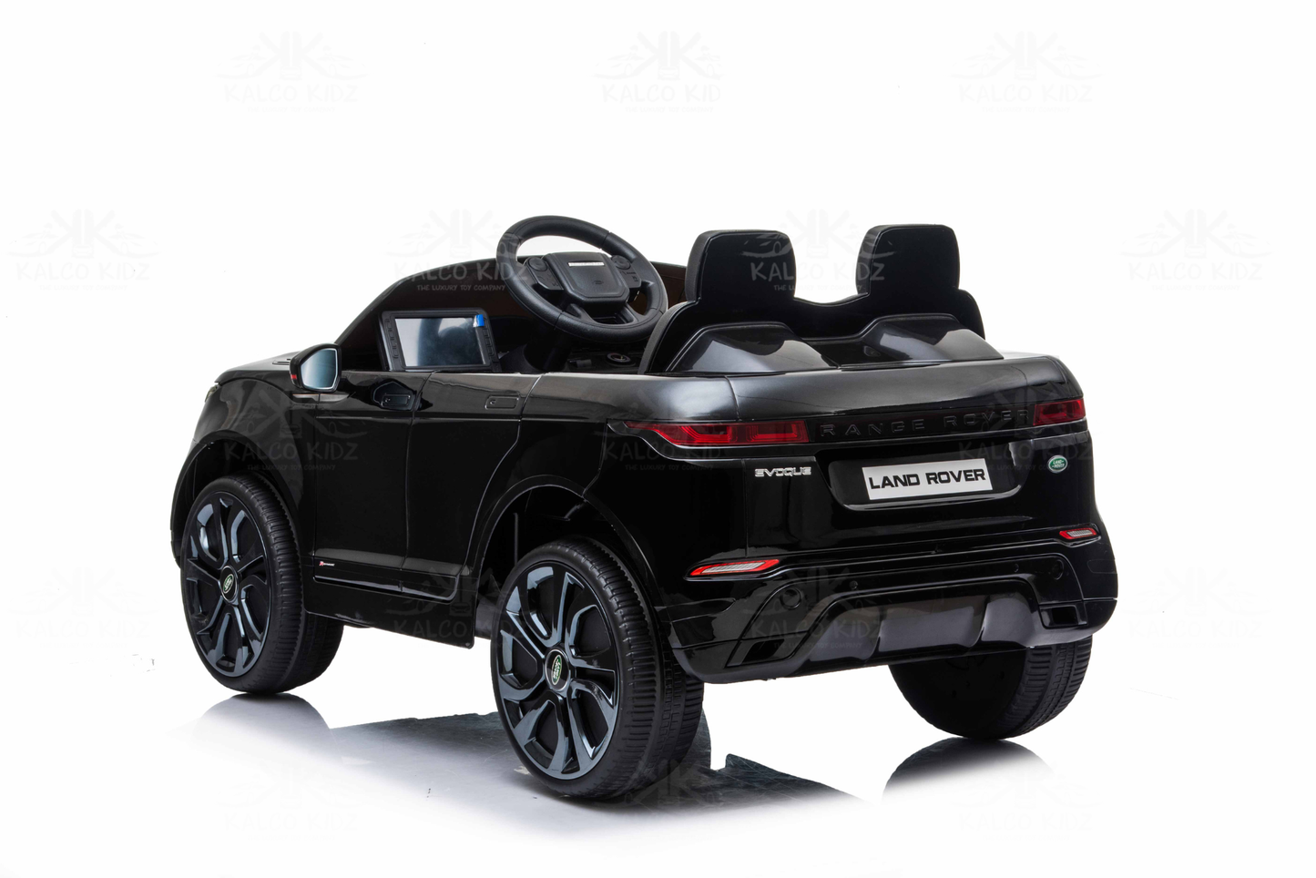 RANGE ROVER EVOQUE - Black | 12V | Leather Seat | EVA Wheels | RC