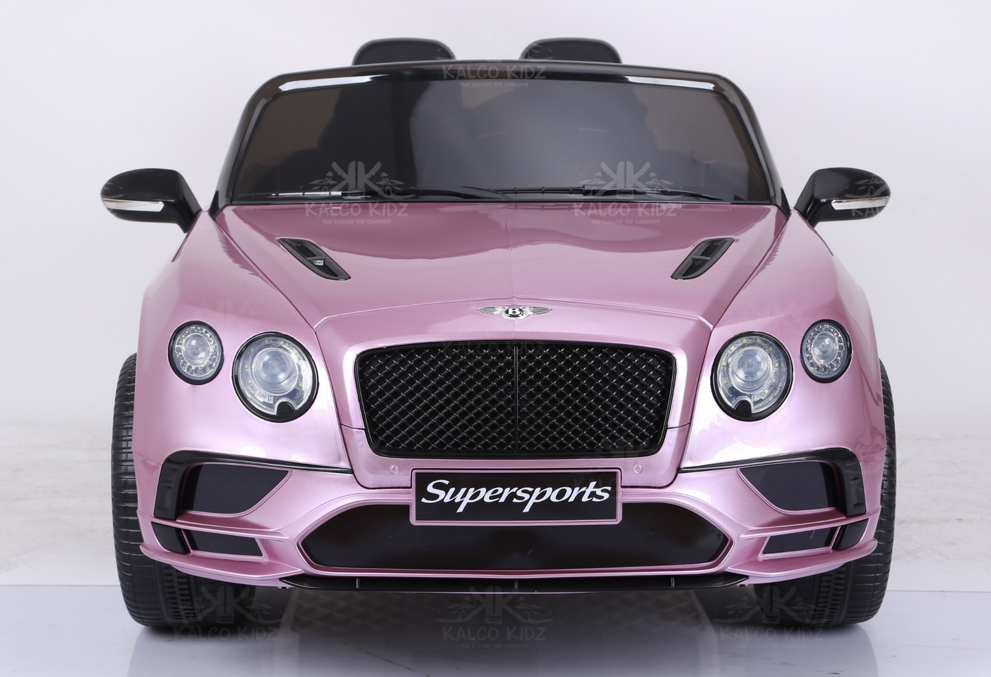 BENTELEY SUPERSPORTS - Paint Pink | 12V | Leather Seat | EVA Wheels
