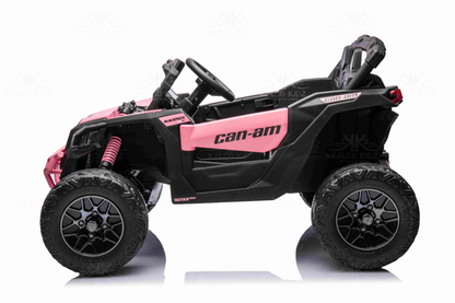 CanAm UTV MINI - Pink | 24V | Leather Seat | EVA Wheels | High Power | RC