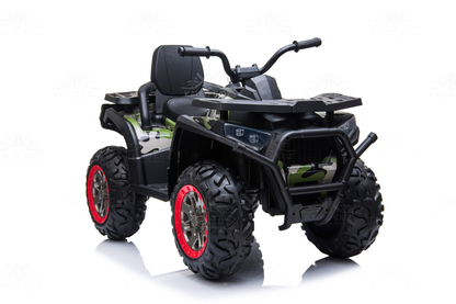 XMX QUAD BIKE ATV - Camo Green | 24V | Leather Seat | EVA Wheels