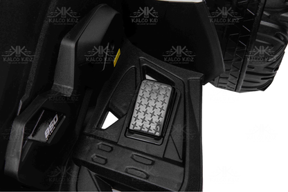 CanAm QUAD BIKE ATV - White | 24V | Leather Seat | EVA Wheels