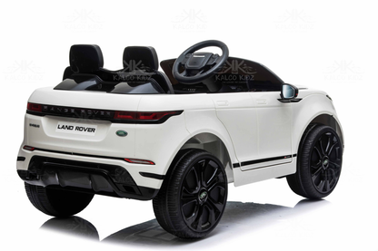 RANGE ROVER EVOQUE - White | 12V | MP4 | Leather Seat | EVA Wheels | RC