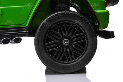 MERCEDES G63 AMG XXL - Matte Green | 48V | 2 Seat | Removable Tablet | Leather Seat | RC