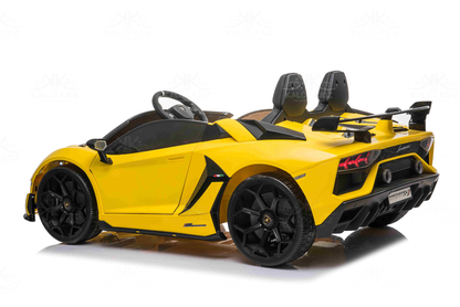 LAMBORGHINI SVJ DRIFT - Yellow | 24V | High Power | Leather Seat | RC