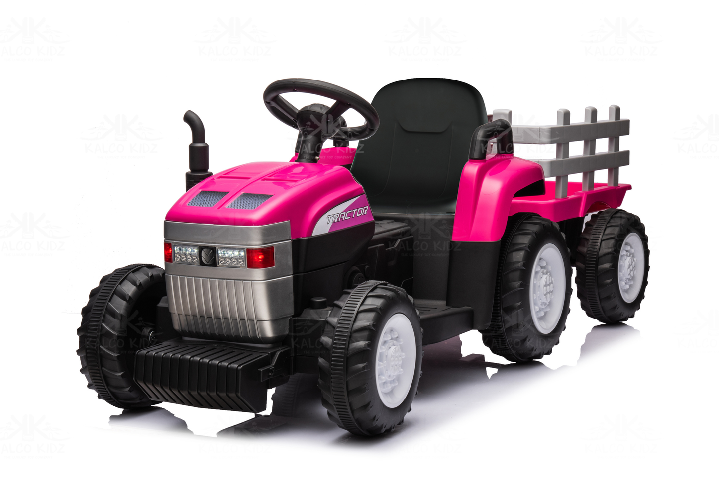 MX T7 Tractor with Trailer - Pink | 12V | Parental RC