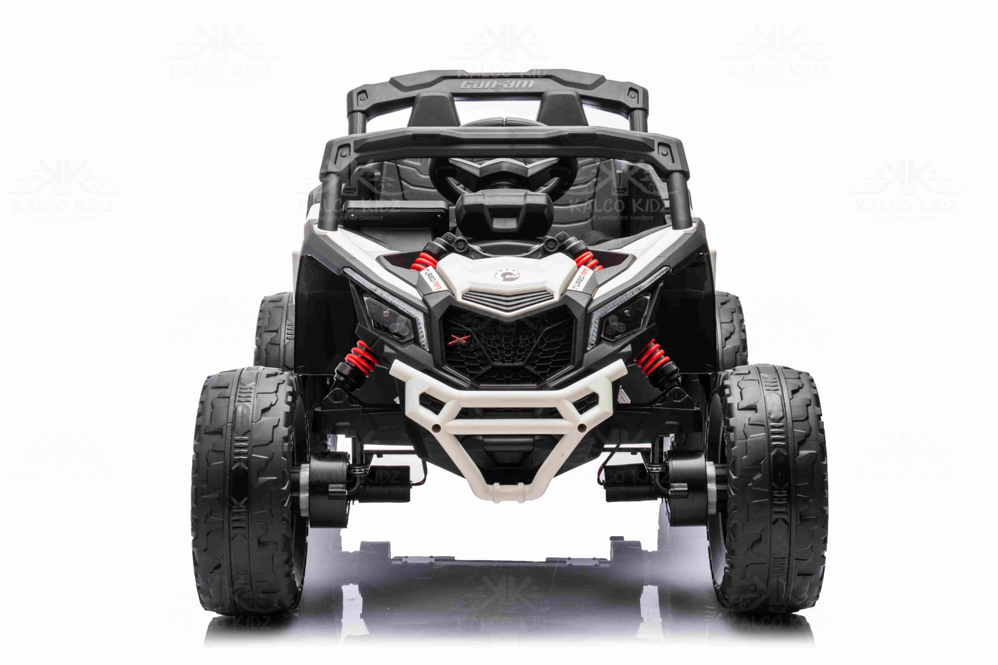 CanAm UTV MINI - White | 24V | Leather Seat | EVA Wheels | High Power | RC