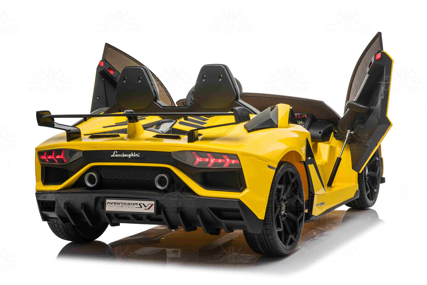 LAMBORGHINI SVJ DRIFT - Yellow | 24V | High Power | Leather Seat | RC