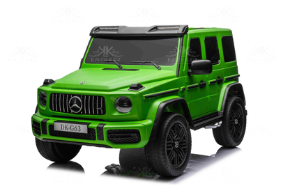 MERCEDES G63 AMG XXL - Matte Green | 48V | 2 Seat | Removable Tablet | Leather Seat | RC