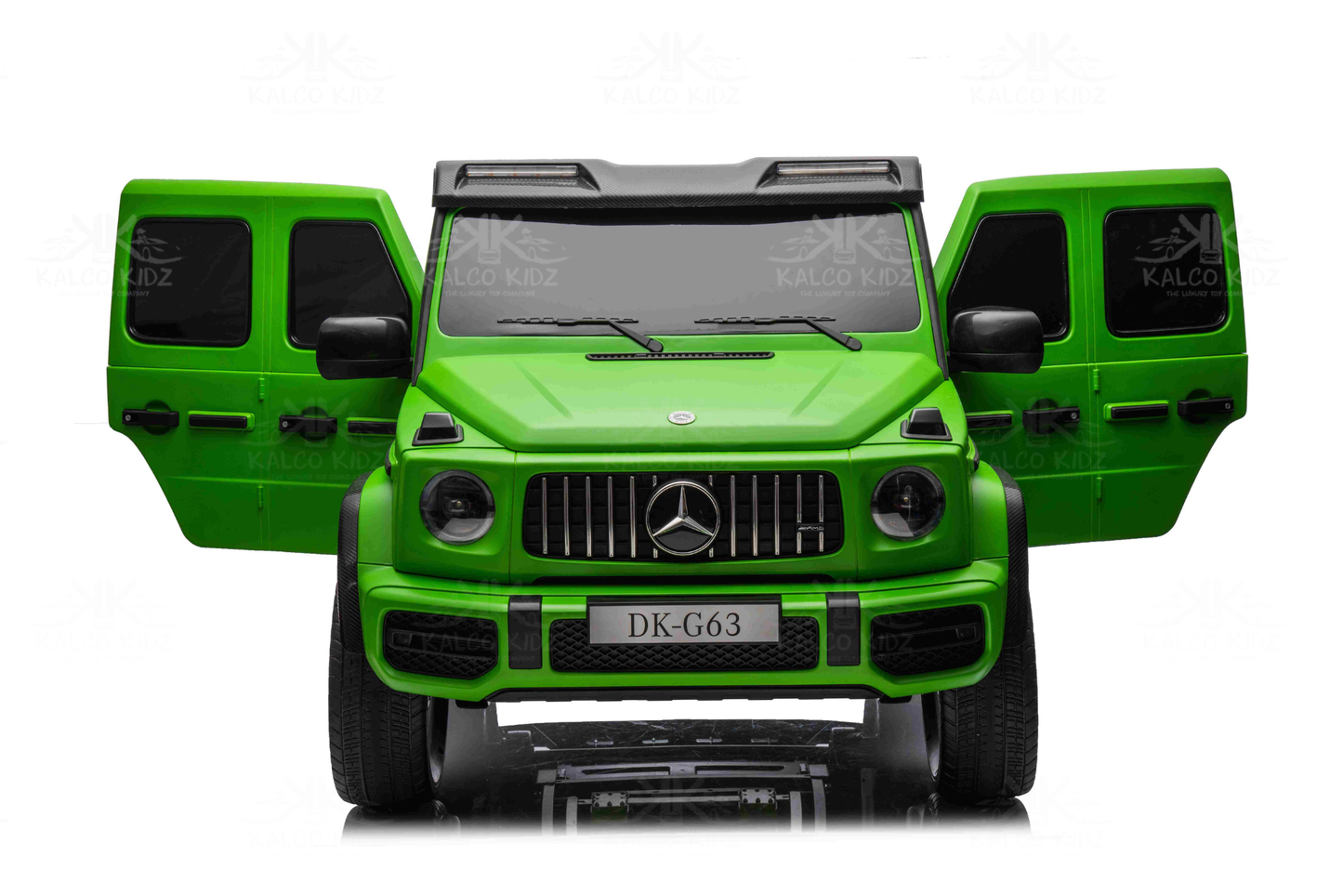 MERCEDES G63 AMG XXL - Matte Green | 48V | 2 Seat | Removable Tablet | Leather Seat | RC