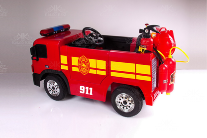 FIRE ENGINE TRUCK | 12V | Electric Ride on Fire Engine | Parental RC