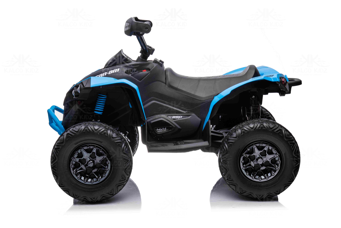 CanAm QUAD BIKE ATV - Blue | 24V | Leather Seat | EVA Wheels
