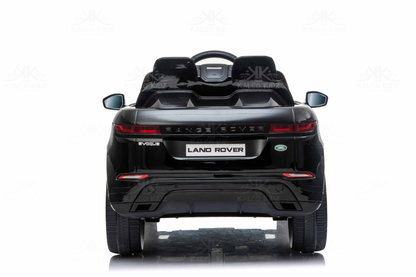 RANGE ROVER EVOQUE - Black | 12V | Leather Seat | EVA Wheels | RC