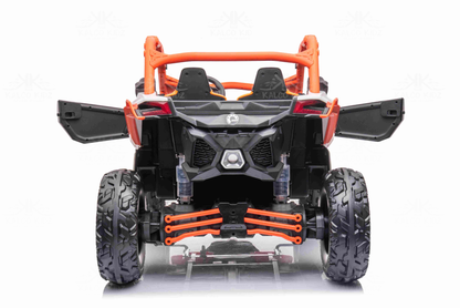 CanAm MAVERICK UTV - Orange | 48V | 2 Seater | Leather Seat | EVA Wheel | RC