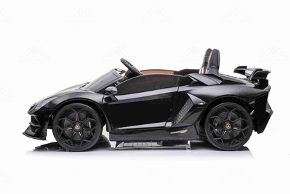 LAMBORGHINI SVJ DRIFT - Black | 24V | High Power | Leather Seat | RC