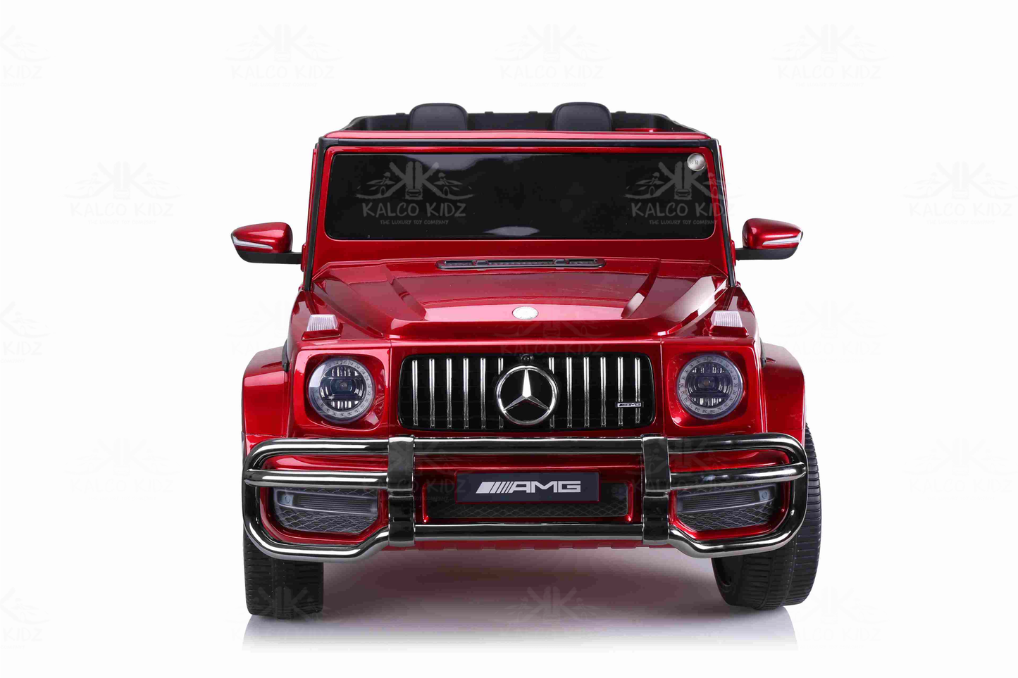 MERCEDES G63 AMG - Metallic Red | 24V | 2 Seater | MP4 | Leather Seat | EVA Wheels | RC