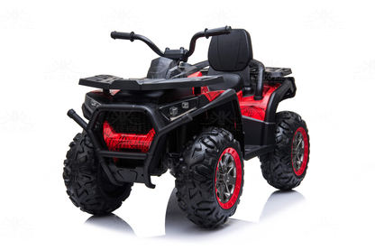 XMX QUAD BIKE ATV - Spider Red | 24V | Leather Seat | EVA Wheels