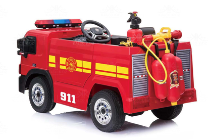 FIRE ENGINE TRUCK | 12V | Electric Ride on Fire Engine | Parental RC