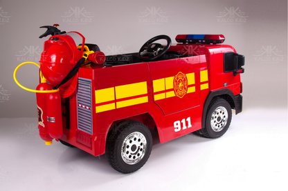 FIRE ENGINE TRUCK | 12V | Electric Ride on Fire Engine | Parental RC