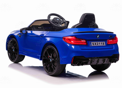 BMW M5 DRIFT - Blue | 24V | Leather Seat | EVA Wheel | High Power | RC