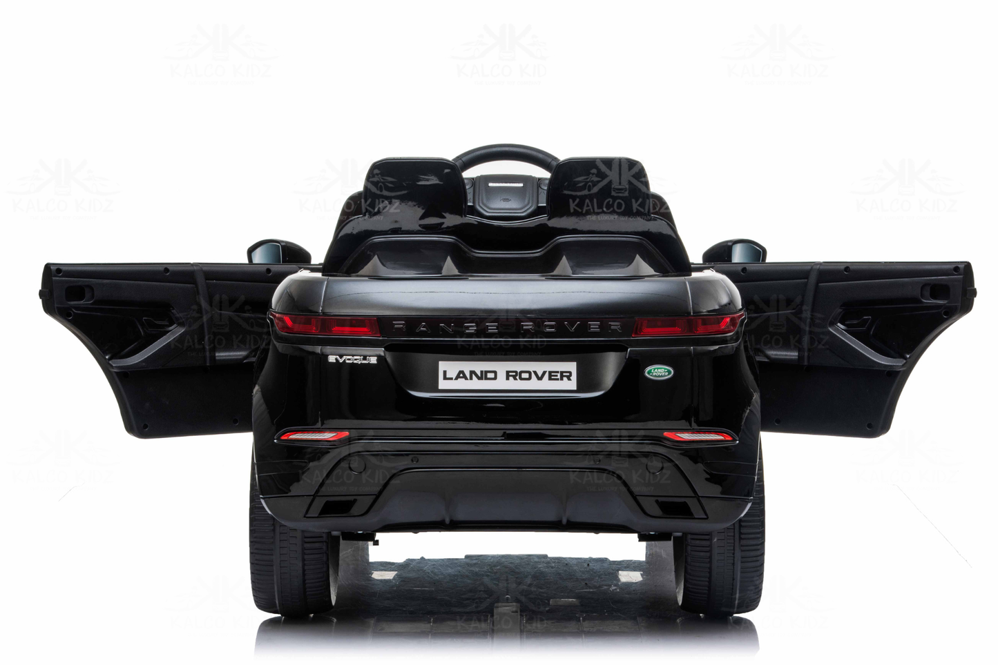 RANGE ROVER EVOQUE - Black | 12V | Leather Seat | EVA Wheels | RC