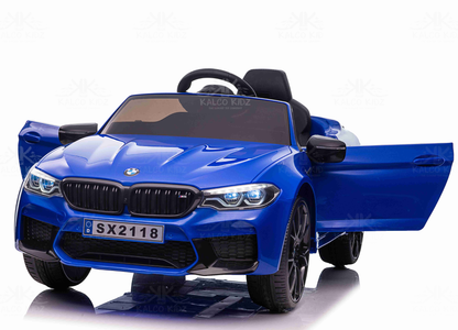 BMW M5 DRIFT - Blue | 24V | Leather Seat | EVA Wheel | High Power | RC