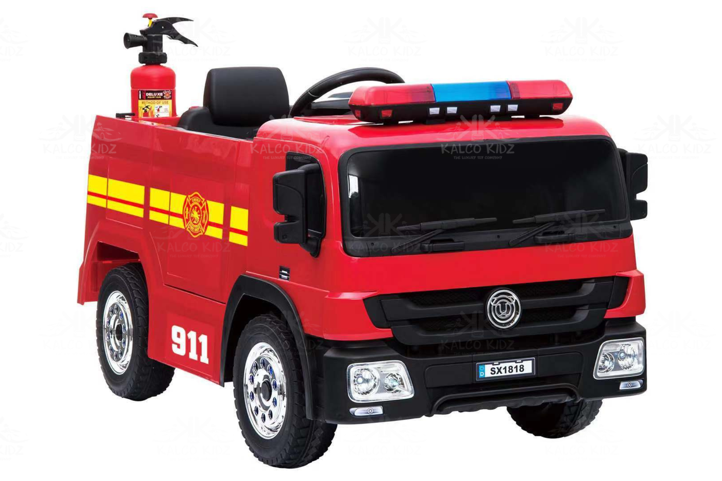 FIRE ENGINE TRUCK | 12V | Electric Ride on Fire Engine | Parental RC