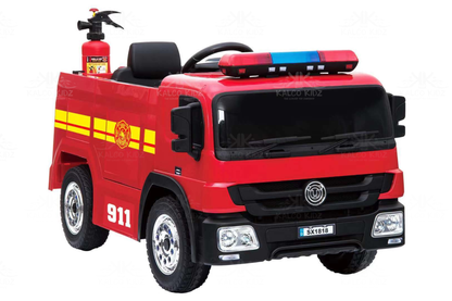 FIRE ENGINE TRUCK | 12V | Electric Ride on Fire Engine | Parental RC