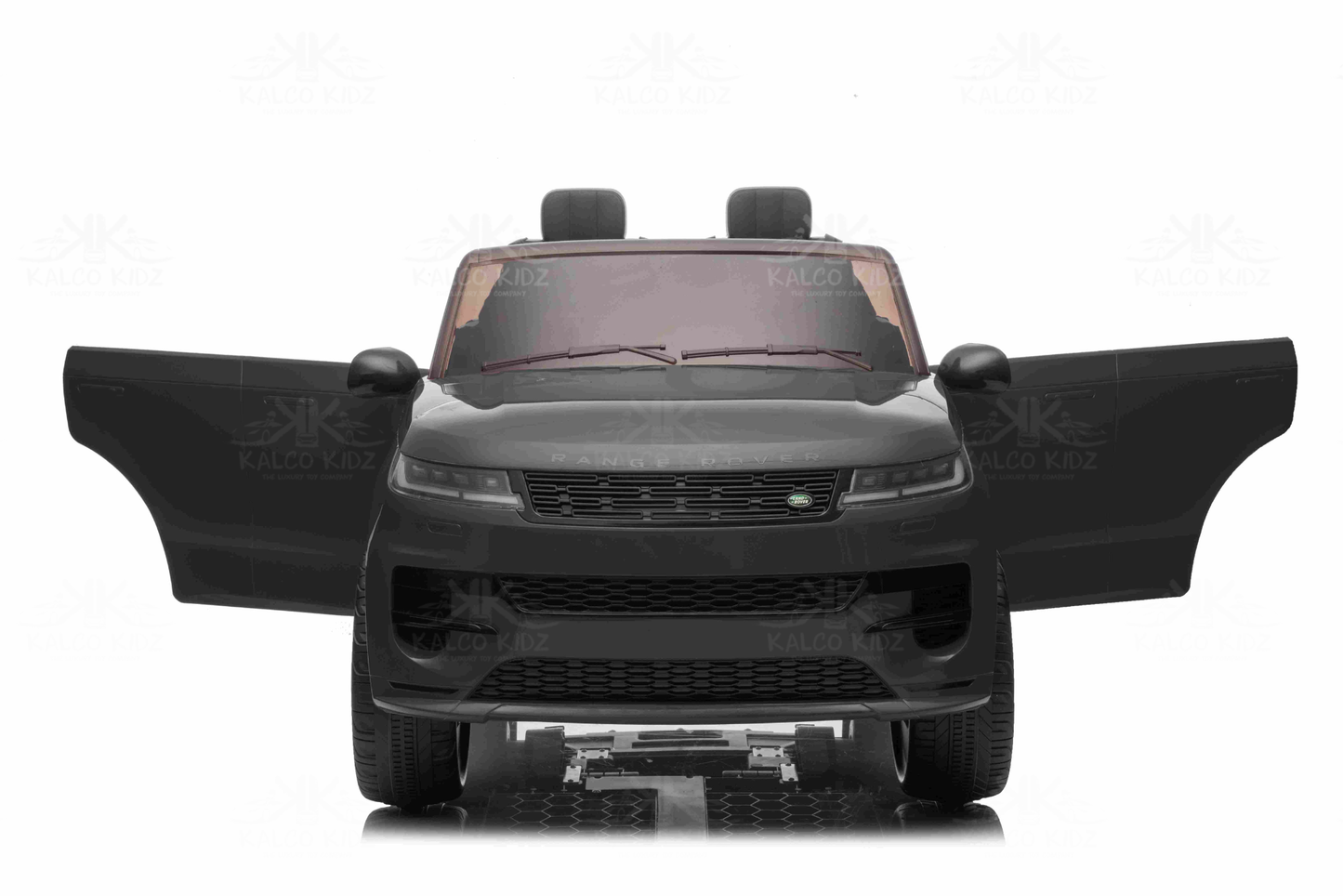 RANGE ROVER SPORT - Black | 24V | 2 Seater | Leather Seat | EVA Wheels | RC