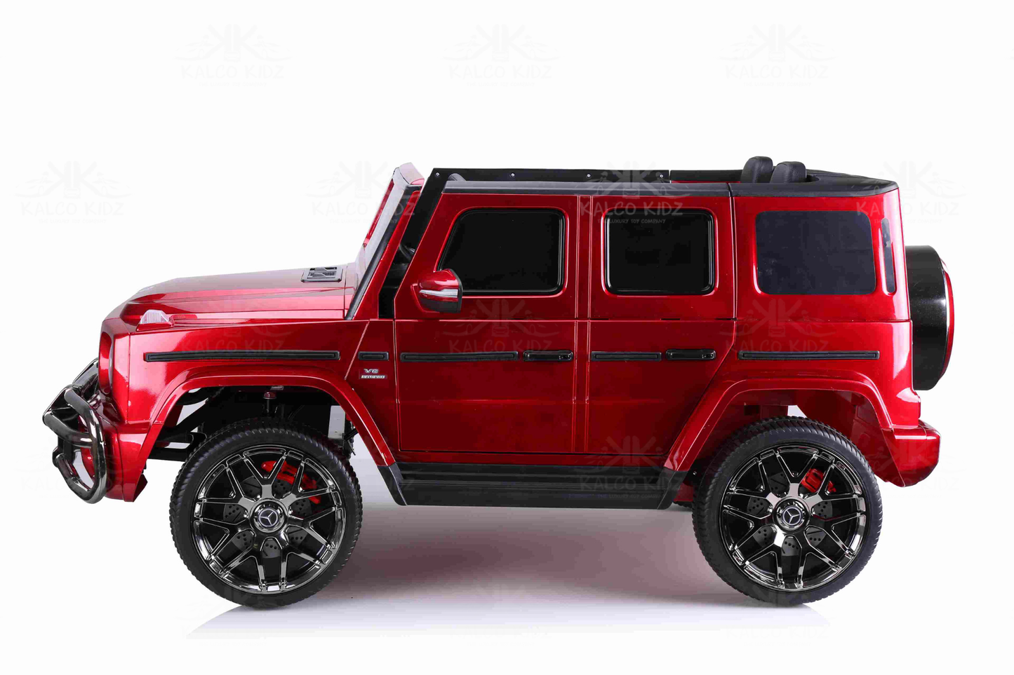 MERCEDES G63 AMG - Metallic Red | 24V | 2 Seater | MP4 | Leather Seat | EVA Wheels | RC