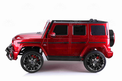 MERCEDES G63 AMG - Metallic Red | 24V | 2 Seater | MP4 | Leather Seat | EVA Wheels | RC
